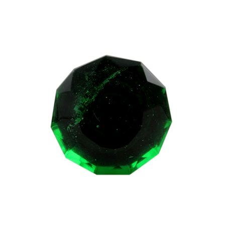 Green Diamond Glass Wine Stopper
